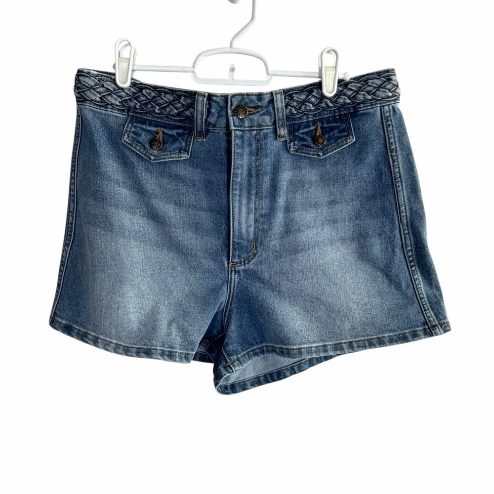 ROLLA'S Classic Blue Denim Shorts - Picture 2 of 4